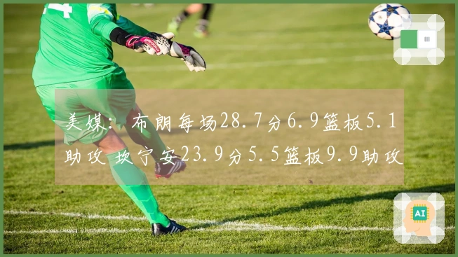 美媒：布朗每场28.7分6.9篮板5.1助攻 坎宁安23.9分5.5篮板9.9助攻 谁该入选一阵？